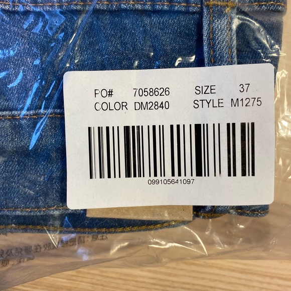 NWT MADEWELL DENIM HI-RISE CUTOFF DENIM SHORTS, JEAN SHORTS- SIZE 37, 14, 16 - Picture 13 of 16
